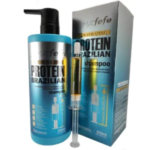 شامپو لوما فوفو حاوی پروتئین به همراه آمپول مکمل تقویتی 850‌میل