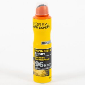 اسپری ضد تعریق مردانه اکسپرت من لورال Loreal Men Expert Invincible Sport