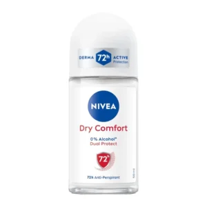 مام رول ضد تعریق زنانه 72 ساعته Dry Comfort نیوا 50ml