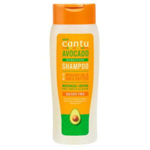 شامپو کانتو شی باتر آووکادو آبرسان موهای فر ۴۰۰میل Cantu