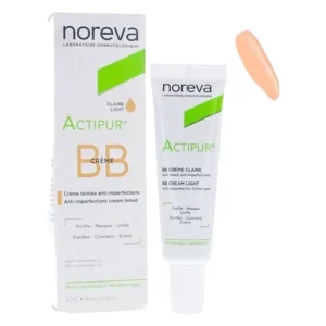 بی بی کرم ضد جوش رنگ روشن اکتی پور نوروا 30 میل Noreva تاریخ 2027/10