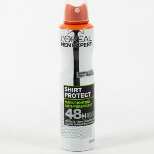 اسپری ضد تعریق مردانه شرت پروتکت لورال Loreal Shirt Protect 48h 250ml