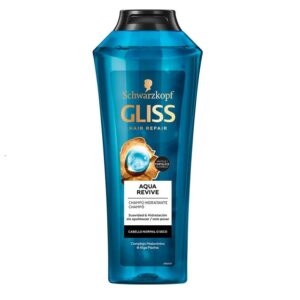 شامپو گلیس آبی مدل میلAqua Revive ۴۰۰