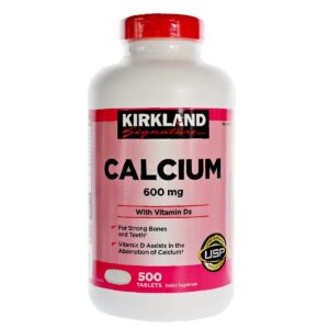 قرص کلسیم بهمراه ویتامین D3 کرکلند سیگناتور