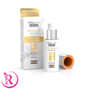 ضد آفتاب بی رنگ ایزدین ISDIN مدل ایج ریپیر فیوژن واتر AGE REPAIR FUSION WATER | ضد چروک