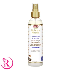 اسپری آبرسان و براق کننده شیر نارگیل و عسل 237 میل افریکن پراید