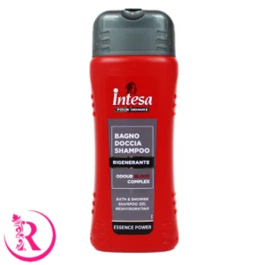 شامپو بدن و سر اینتسا مدل اسنس پاور 500 میل intesa Pour Homme Essence power