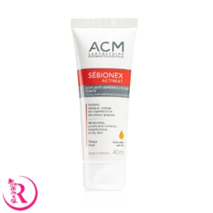 کرم مرطوب کننده رنگی ای سی ام مدل SEBIONEX ACTIMAT حجم ۴۰ میلی لیتر تاریخ نزدیک
