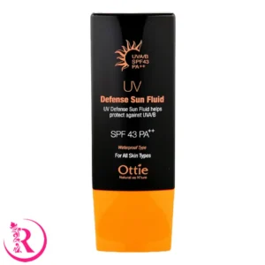 کرم ضدآفتاب بی‌رنگ اوتی 50 میل (Ottie UV Defene Sun Fluid SPF43)