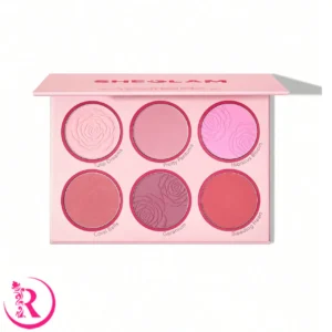 پالت رژگونه ۶ رنگ صورتی شیگلم SHEGLAM Floral Flush Blushing Bouquet