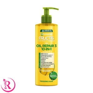 کرم مو 10 کاره روغن‌های مغذی گارنیر 400 میل زرد بیرون حمام