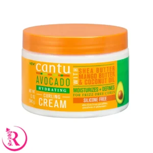 کرم فرکننده آووکادو کنتو (Cantu Avocado Hydrating Curling Cream) حجم 340 گرم بیرون حمام
