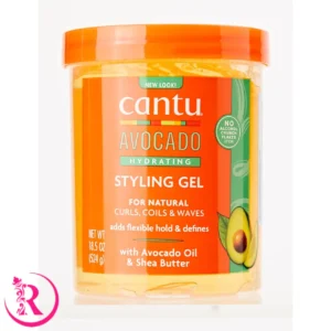 ژل آووکادو کنتو (Cantu Avocado Hydrating Styling Gel) حجم 524 گرم بیرون حمام