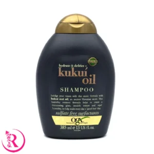 شامپو آبرسان و ضد وز او جی ایکس مدل کوکوی اویل مشکی (OGX Kukui Oil)