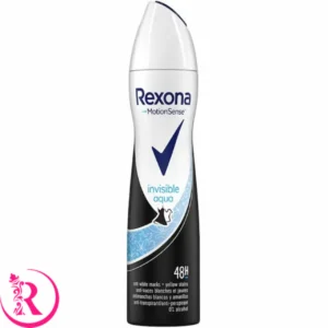 اسپری دئودورانت و ضد تعریق رکسونا مدل Rexona Invisible Aqua