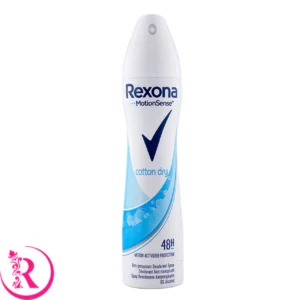 اسپری دئودورانت و ضد تعریق زنانه رکسونا مدل Rexona Cotton Dry
