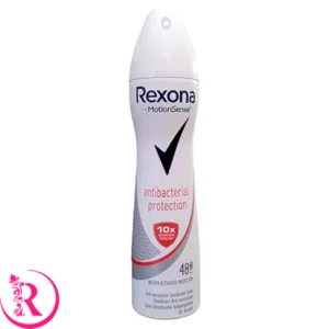 اسپری دئودورانت و ضد تعریق مردانه رکسونا مدل Rexona Antibacterial Protection