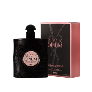 ادوپرفیوم زنانه پینک ویژوآل Pink مدل بلک اوپیوم Black Opium حجم 100 میلی لیتر