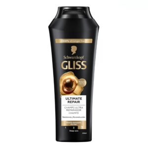 شامپو گلیس مشکی تقویت کننده مو 400 میلی لیتر