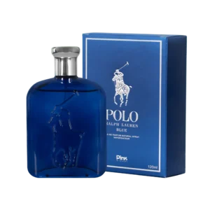 ادوپرفیوم مردانه پینک ویژوآل Pink مدل پلو بلو Polo Blue حجم 100 میلی لیتر
