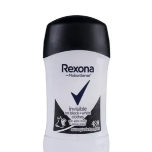 استیک ضدتعریق رکسونا زنانه invisible on blak+white حجم 40 میلی لیتر