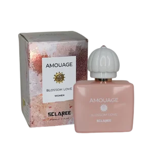 ادوپرفیوم مینیاتوری زنانه اسکلاره Sclaree مدل آمواج بلوسوم لاو Amouage Blossom Love حجم 30 میل