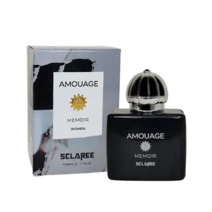 ادوپرفیوم زنانه اسکلاره Sclaree مدل آمواج ممویر Amouage Memoir حجم 30 میل