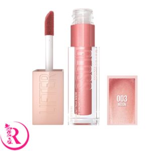 لیپ گلاس میبلین لیفتر گلاس رنگ 003 Moon | براق و آبرسان لب