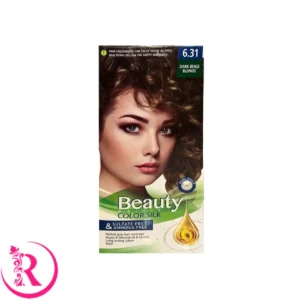 کیت رنگ مو زنانه فاقد سولفات و آمونیاک بیوتی شماره 6.31 رنگ DARK BEIGE BLONDE (بلوند بژ تیره )