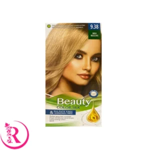 کیت رنگ مو زنانه فاقد سولفات و آمونیاک بیوتی شماره 9.38 رنگ MILK NESCAFE (شیر نسکافه‌ای)