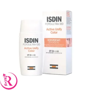 کرم ضد آفتاب رنگی ایزدین مدل  ACTIVE UNIFY COLOR حاوی SPF50 حجم 50 میل