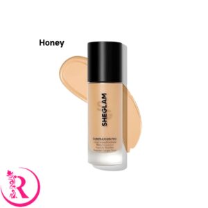 کرم پودر بادام و مات شیگلم رنگ Honey – مناسب پوست چرب و مختلط