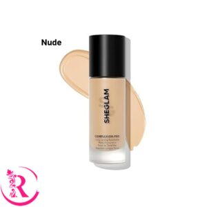 کرم پودر بادام و مات شیگلم رنگ Nude مناسب پوست چرب و مختلط