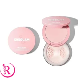 پودر فیکس دو منظوره شیگلم صورت و زیر چشم رنگ Bubblegum صورتی