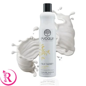 شامپو ایووک EVOQUE مدل میلک تراپی مناسب برای انواع مو حجم 400 میلی لیتر