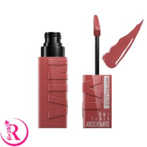 رژ لب مایع براق میبلین سوپر استی رنگ 115 Peppy