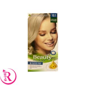 کیت رنگ مو زنانه فاقد سولفات و آمونیاک بیوتی شماره 10.1 رنگ EXTRA ASH BLONDE (بلوند خاکستری فوق العاده روشن)