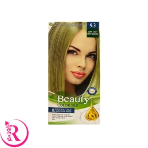 کیت رنگ مو زنانه فاقد سولفات و آمونیاک بیوتی شماره 9.3 رنگ VERY LIGHT MATT BLONDE (بلوند زیتونی خیلی روشن)