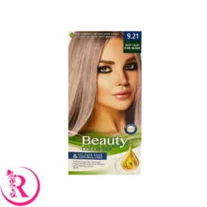 کیت رنگ مو زنانه فاقد سولفات و آمونیاک بیوتی شماره 9.21 رنگ VERY LIGHT PEARL (بلوند مرواریدی خیلی روشن)