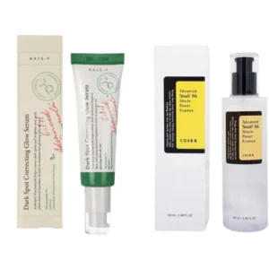 پک 2تایی ضدلک و روشن‌کننده(سرم حلزون_سرم ضدلک اکسیس)