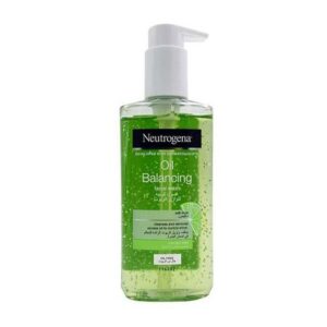 ژل شستشو صورت پوست چرب نوتروژینا سبز Neutrogena Oil Balancing Facial Wash